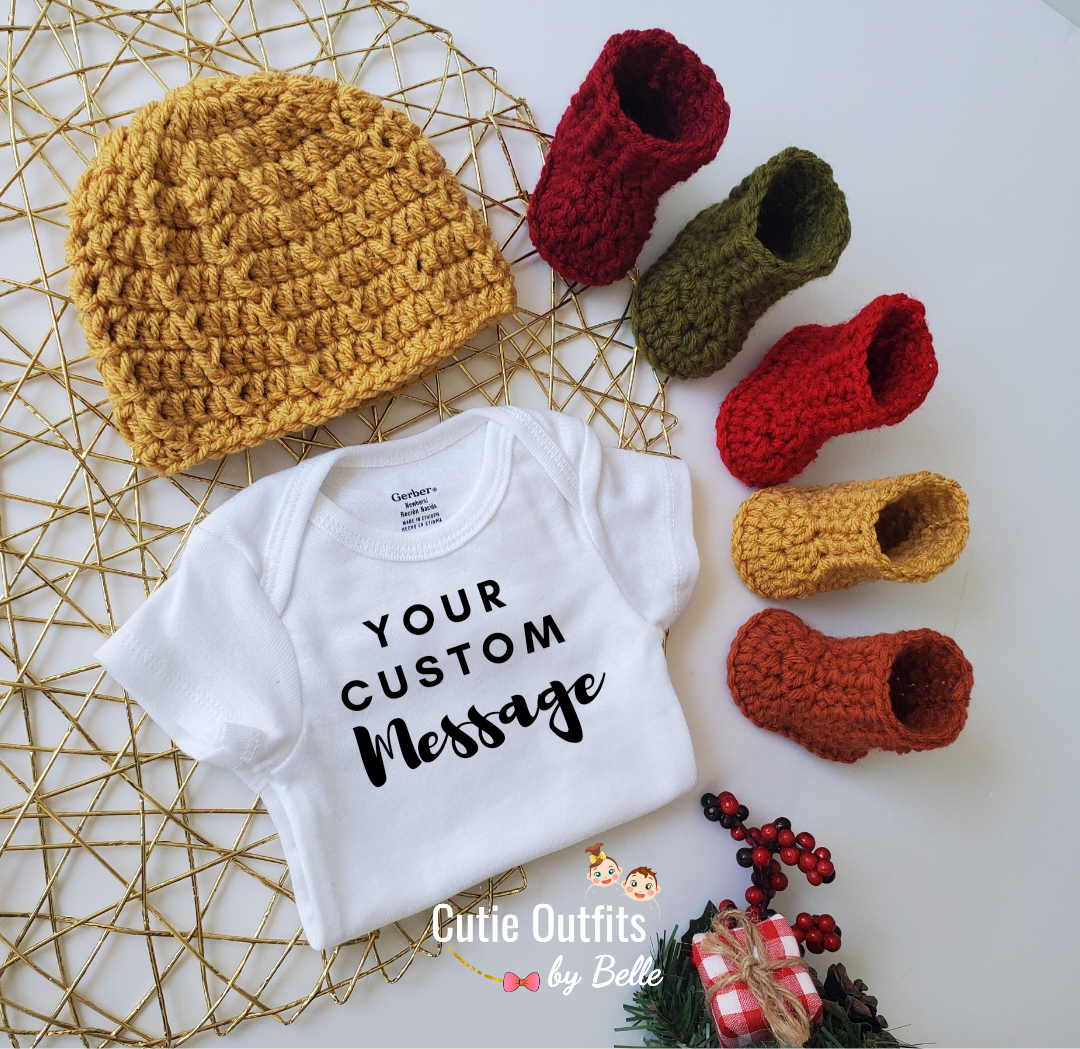 Custom baby bodysuit