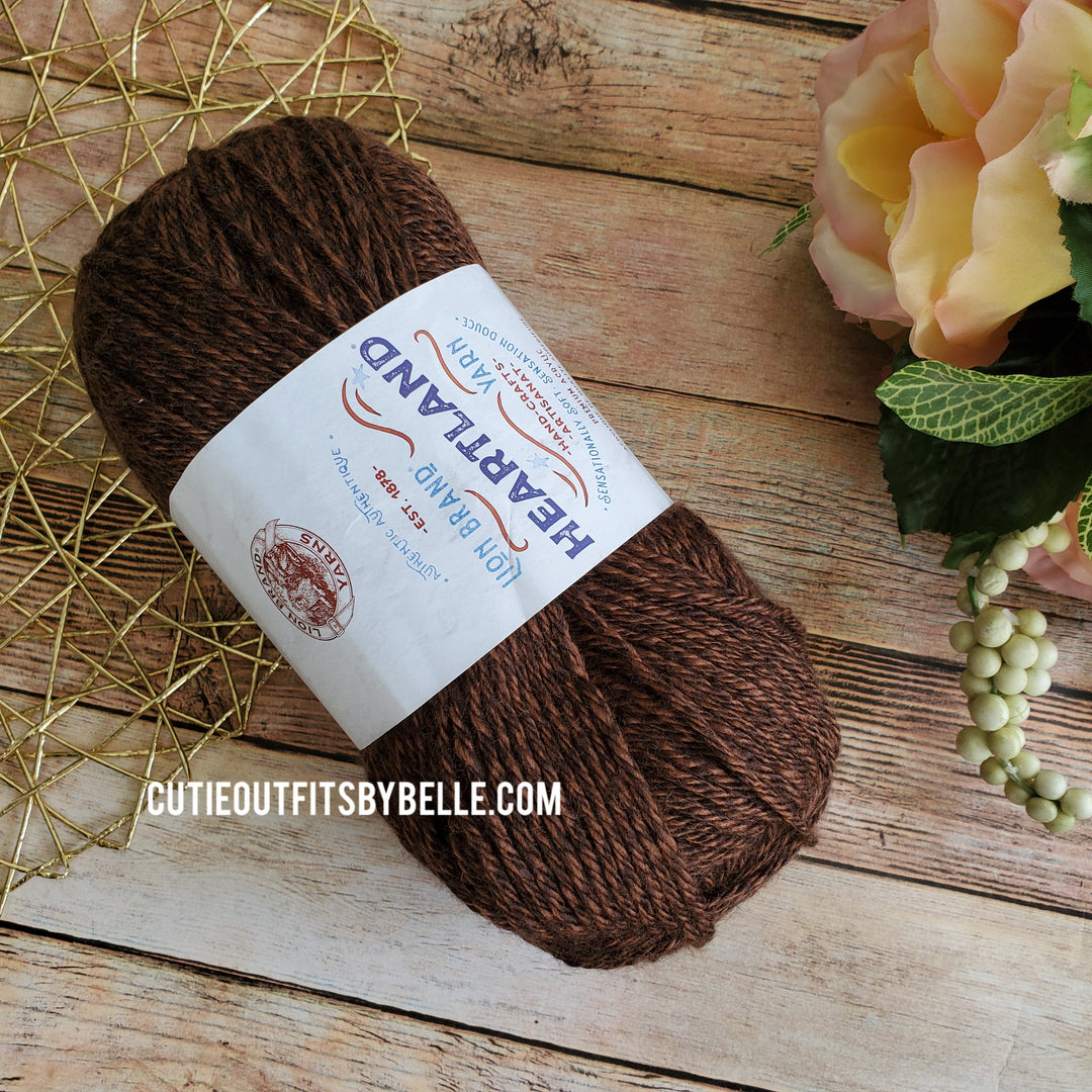 Hearland Lion Brand Yarn, Soft Acrylic Yarn, Worsted Wright Yarn, Knitting Yarn, Crochet Yarns