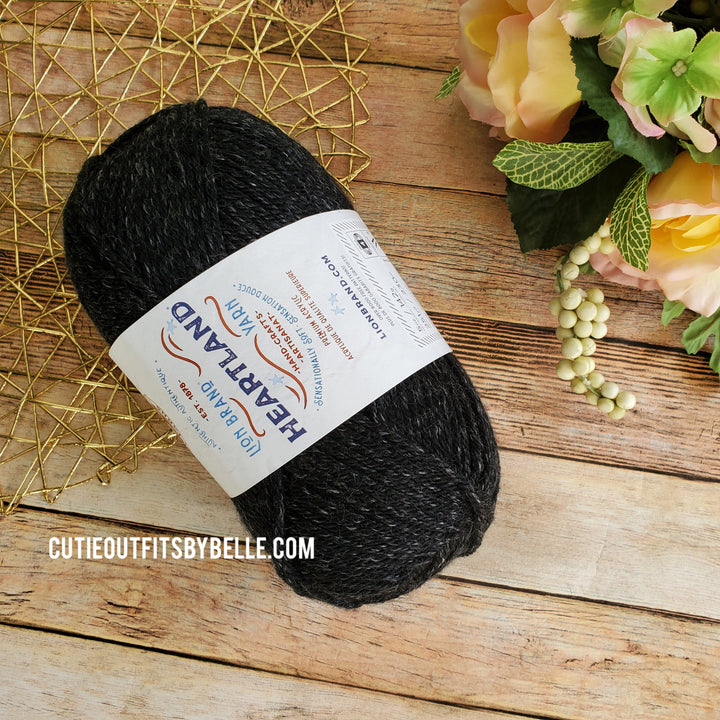 Hearland Lion Brand Yarn, Soft Acrylic Yarn, Worsted Wright Yarn, Knitting Yarn, Crochet Yarns