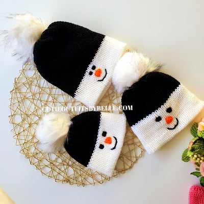 Snowman matching hats