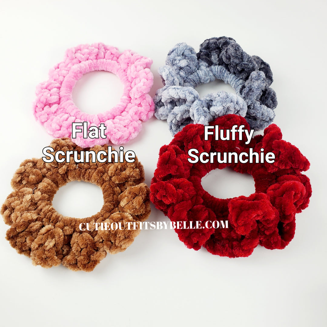 1 Crochet Hair Scrunchie, Hair Scrunchie For Women, Crochet Hair Accessories, Gift for Her