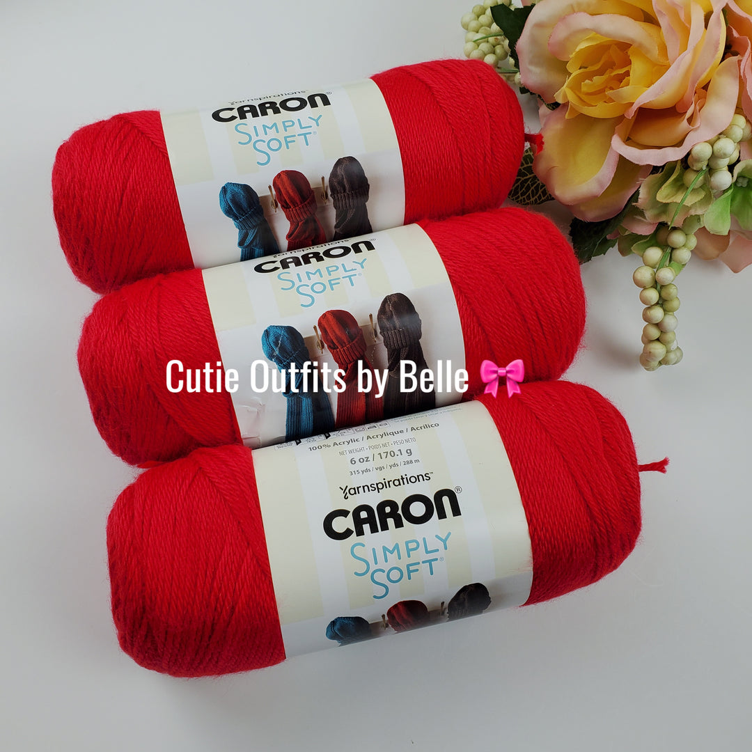 Caron Simply Soft Yarn, Soft Acrylic Yarn