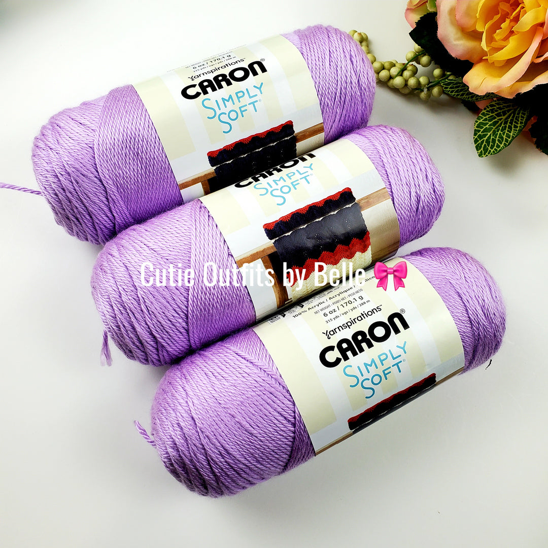 Caron Simply Soft Yarn, Soft Acrylic Yarn