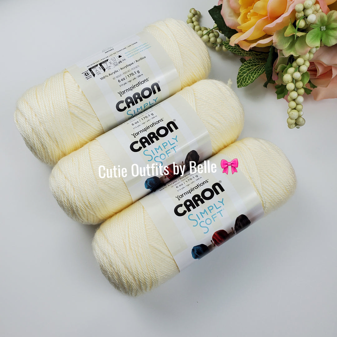 Caron Simply Soft Yarn, Soft Acrylic Yarn