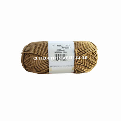 Hay Bale Lion Brand 24/7 Cotton Yarn