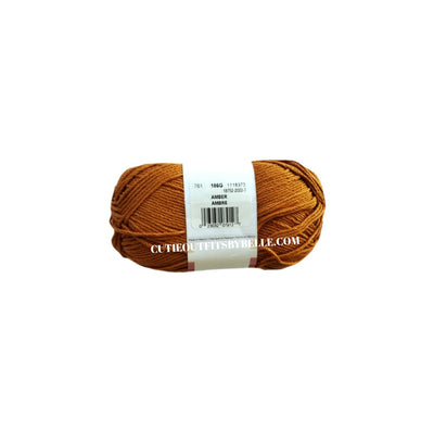 Amber Lion Brand 24/7 Cotton Yarn