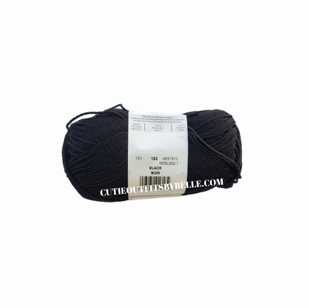 Black Lion Brand 24/7 Cotton Yarn