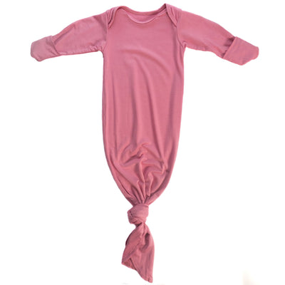 Pink Knotted Gown for Girls