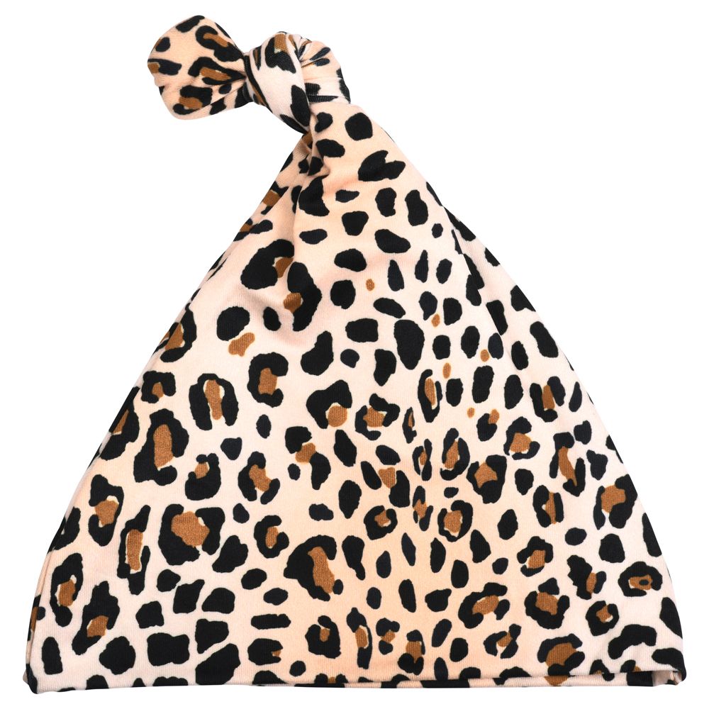 Leopard baby gown