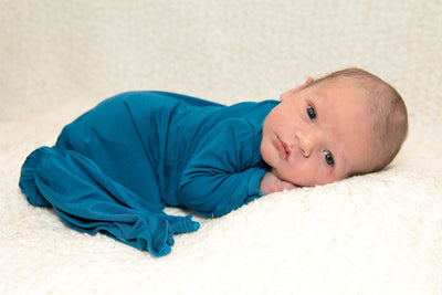 Baby boy gown photo prop