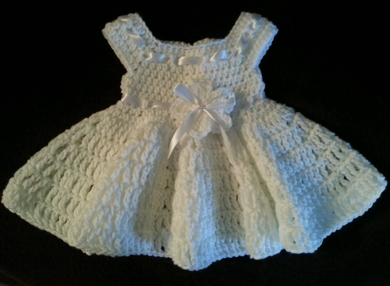 Christening Baby Girl Dress, Infant Dress with Headband and Shoes, Newborn Baby Gift
