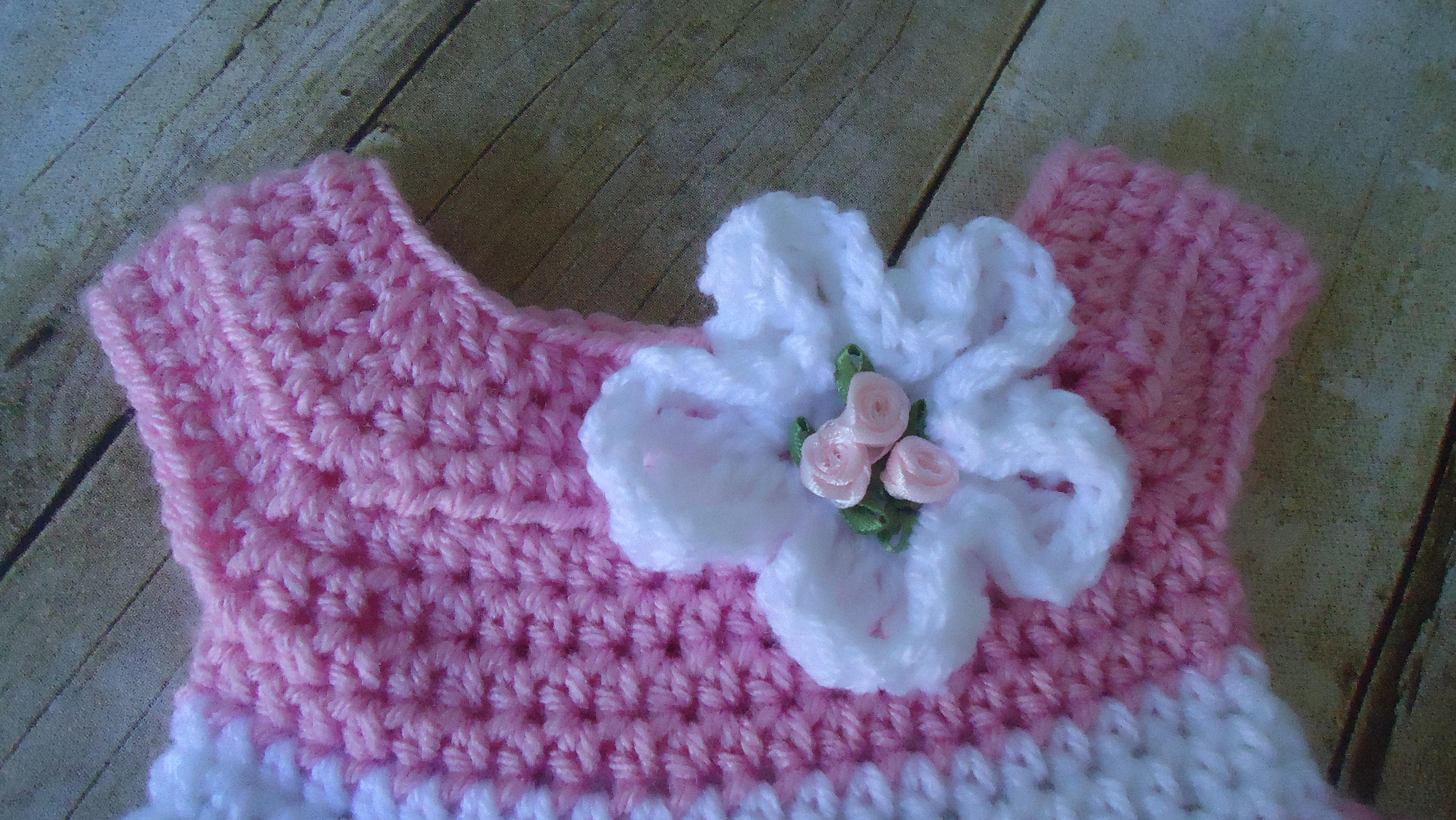 Baby Dress, Crochet Baby Dress, Pink Baby Dress, Coming Home Dress, Baby Shower Gift, Dress for Baby Girl