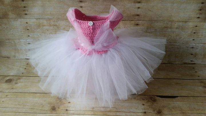 Tutu Baby Dress, Newborn Baby Outfit, Crochet Baby Outfit, Baby Flower Girl Princess Dress, Baby Birthday Dress, Birthday Tutu Dress, Gift