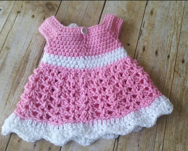 pink baby dress