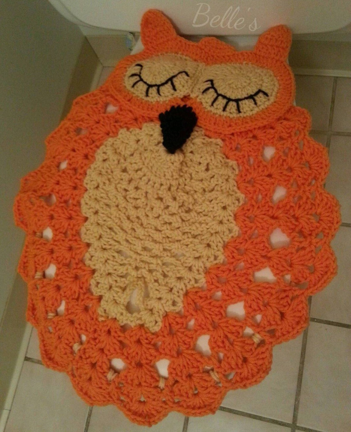 crochet seat cover