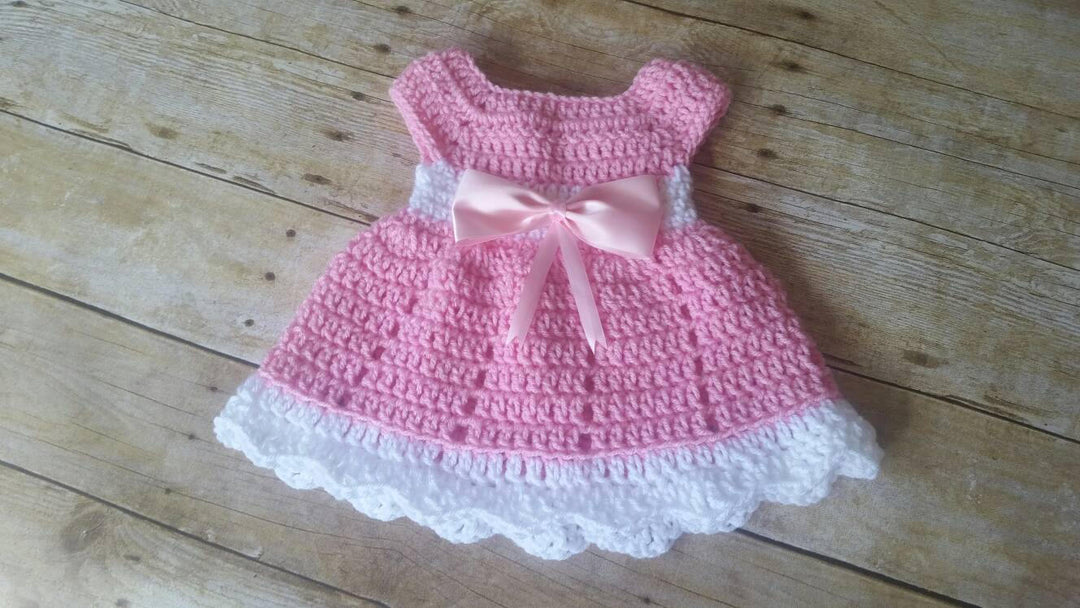 Red Baby Dress, Take Home Baby Outfit, Coming Home Dress, Infant Outfits, Crochet Newborn Outfit