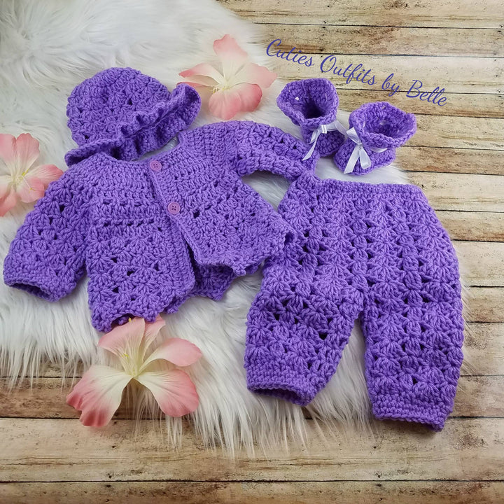 Baby Girl Outfit, Newborn Coming Home Outfit, Yellow Baby Set