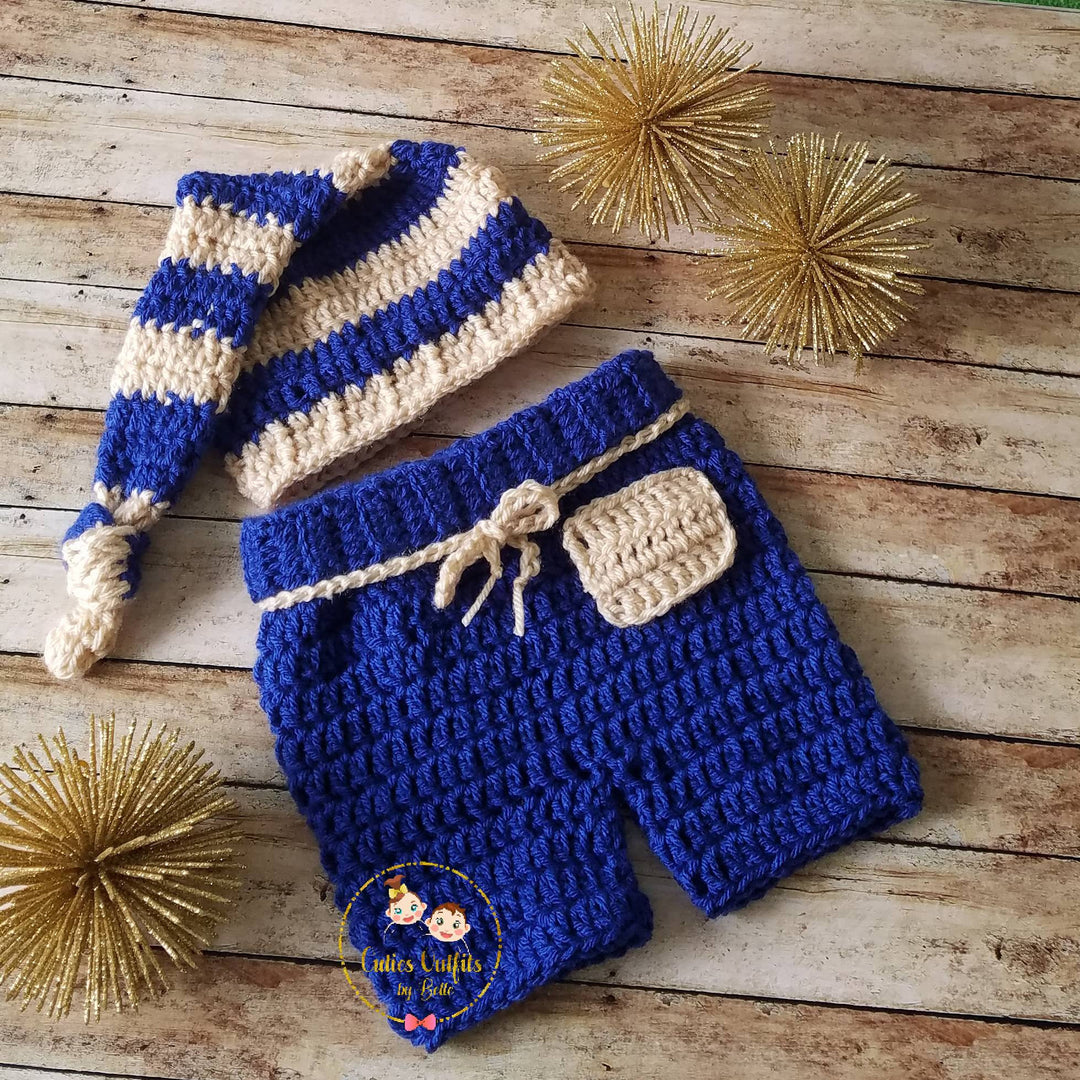 Baby Boy Outfit, Newborn Baby Boy, Newborn Infant Outfit, Crochet Baby Clothes