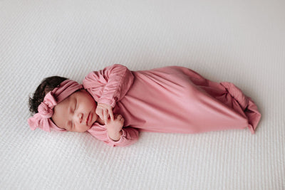 Pink Newborn Baby Gown 